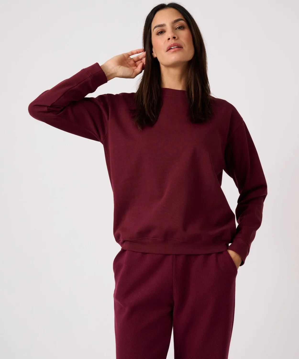 Sweat-shirt en molleton
