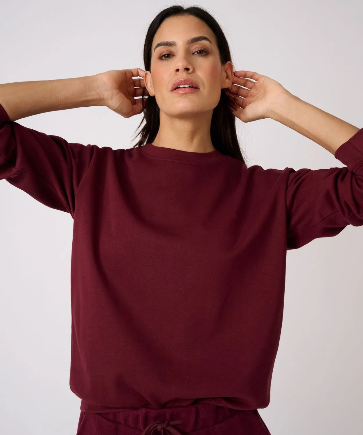 Sweat-shirt en molleton