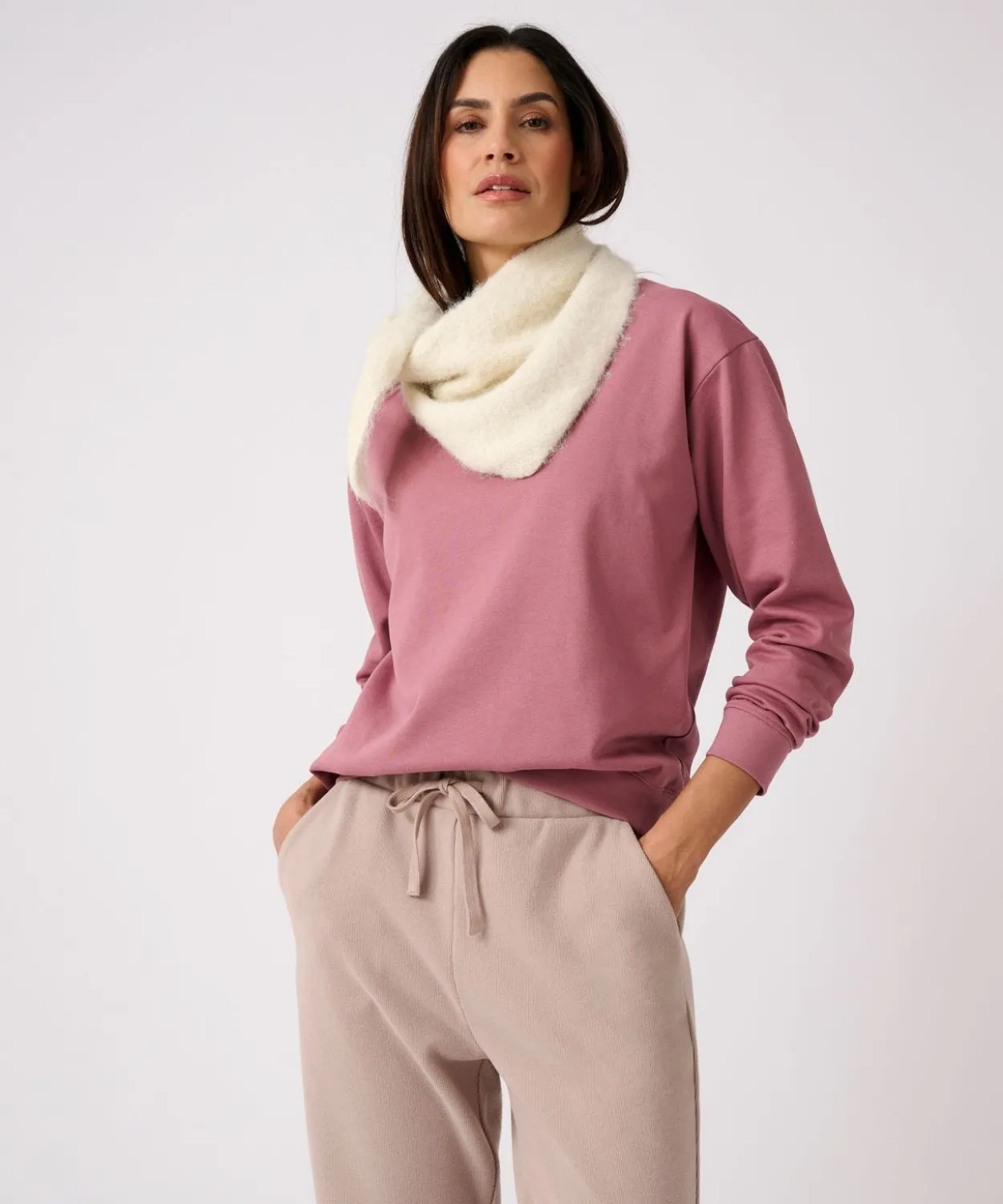 Sweat-shirt en molleton
