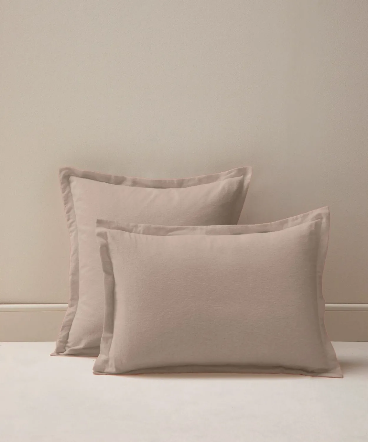 Taie d'oreiller flanelle pur coton