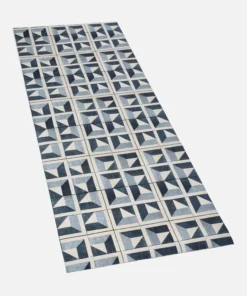 Tapis de cuisine motif graphique