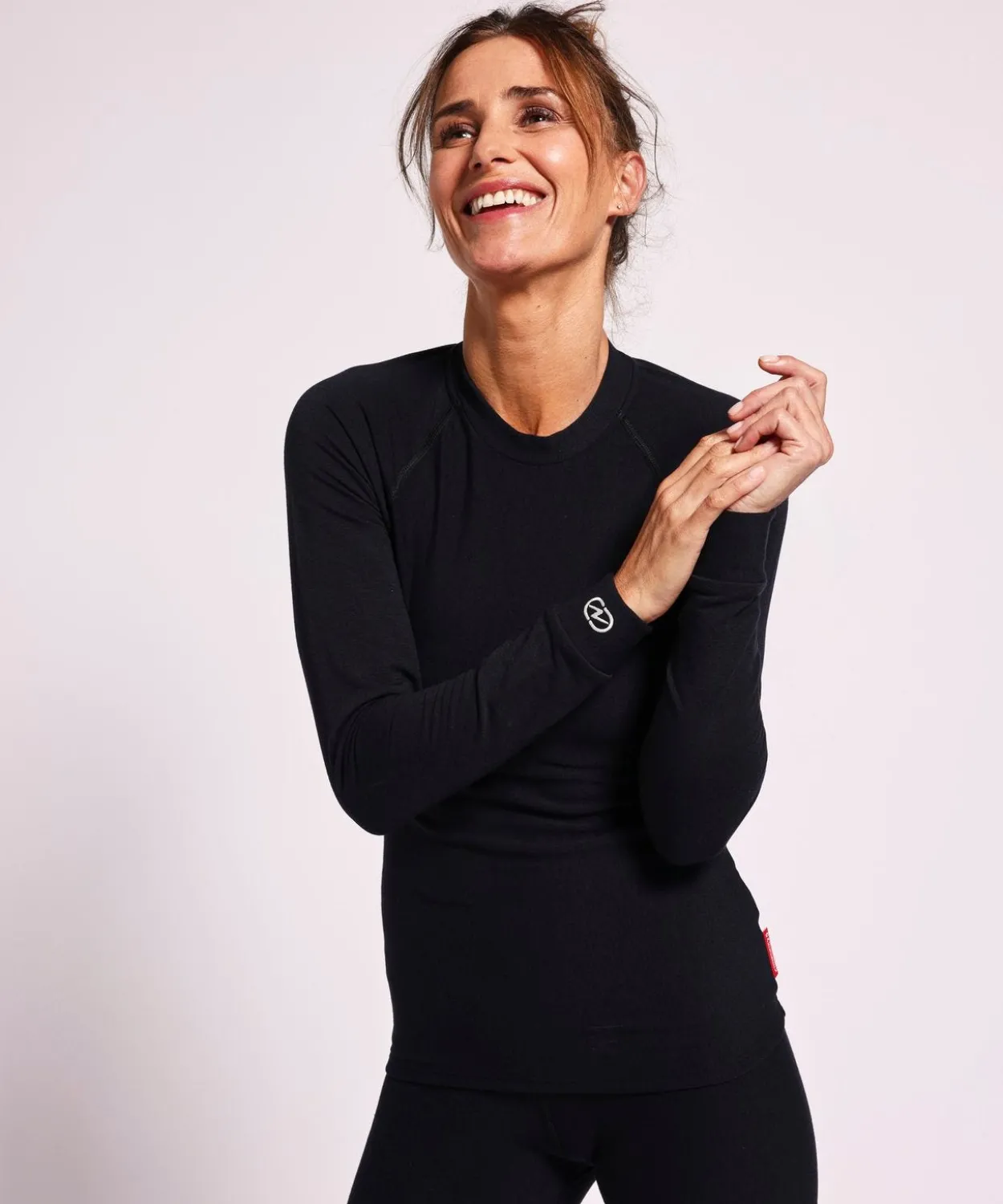 Tee-shirt col rond comfort Thermolactyl 5 femme
