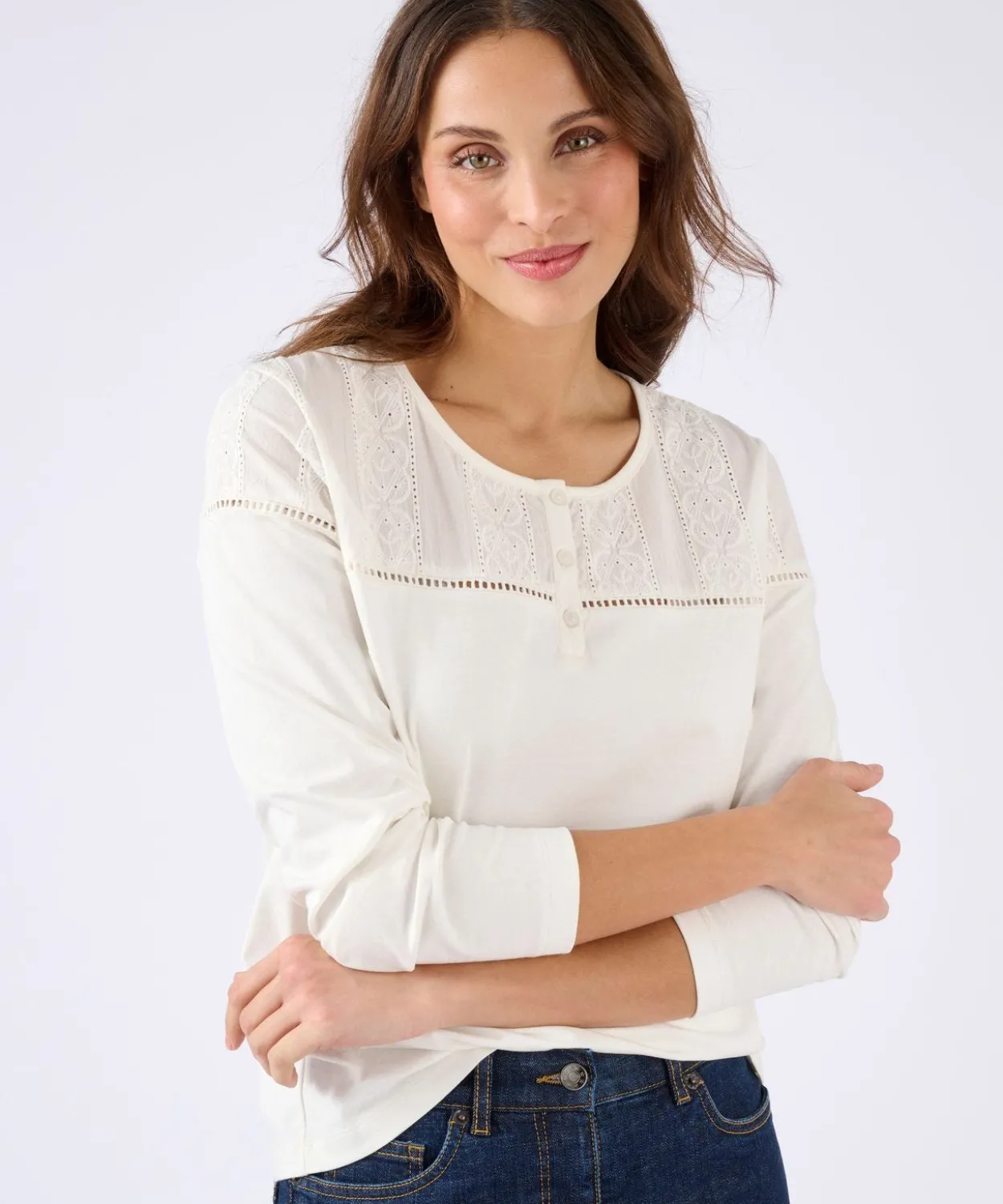 T-shirt bi-matière