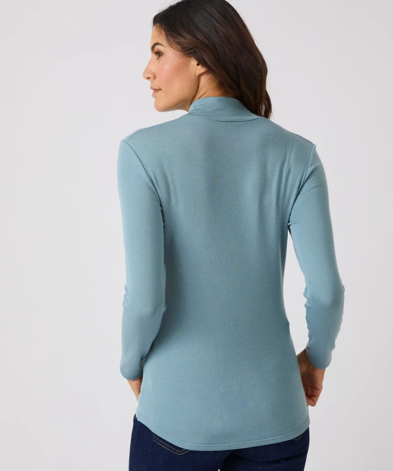 T-shirt col montant fine côte, Thermolactyl Sensitive