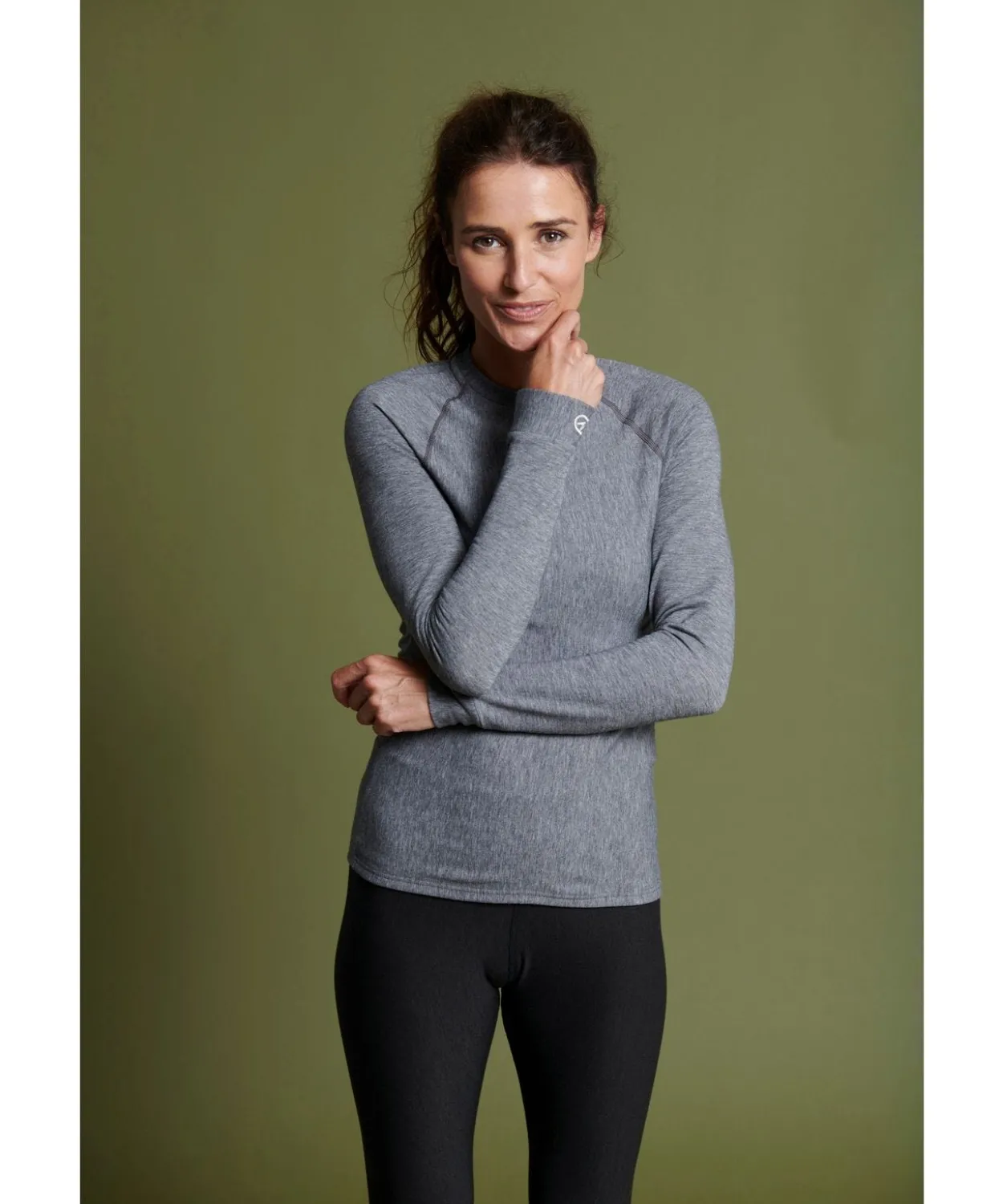 T-shirt col rond Comfort Thermolactyl 3 femme