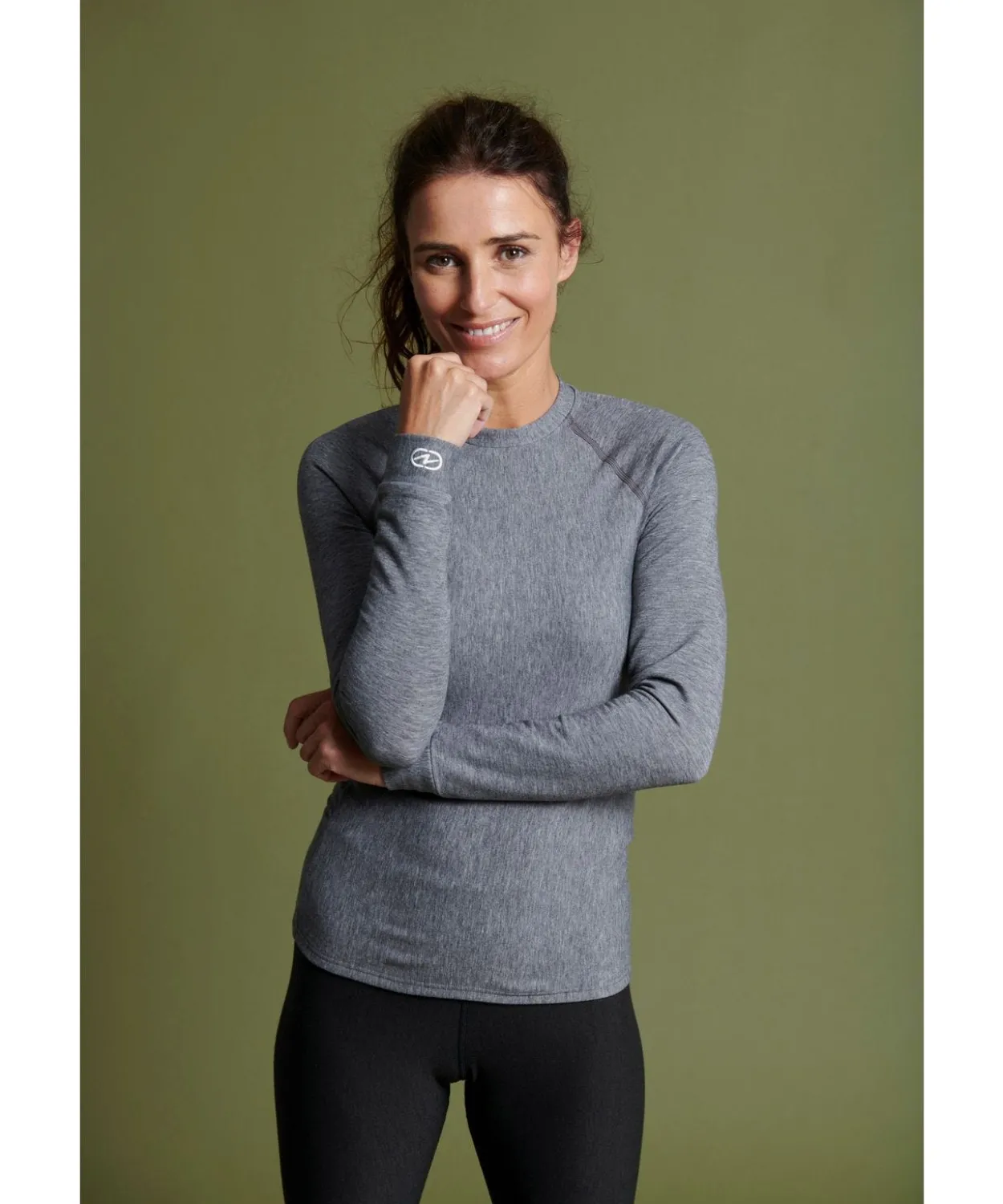 T-shirt col rond Comfort Thermolactyl 3 femme