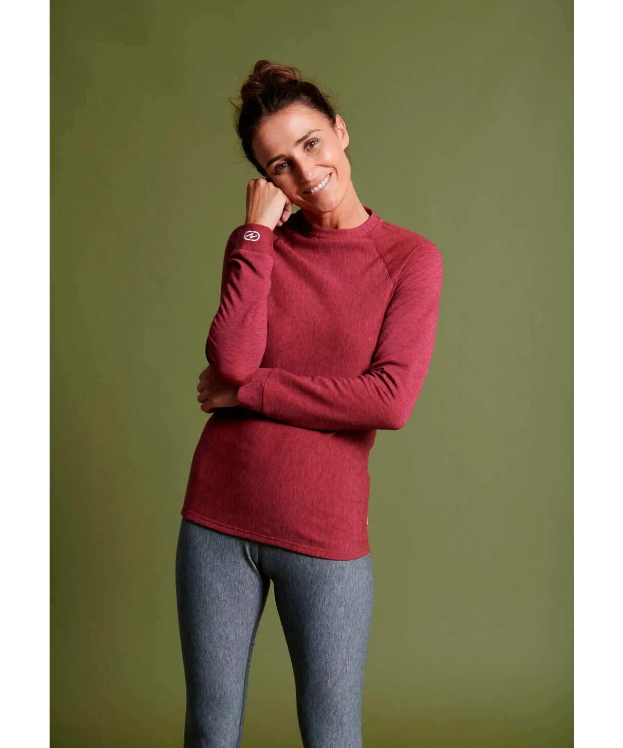 T-shirt col rond Comfort Thermolactyl 3 femme