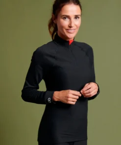 T-shirt col zippé Comfort Thermolactyl 5 femme