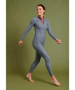 T-shirt col zippé Comfort Thermolactyl 5 femme