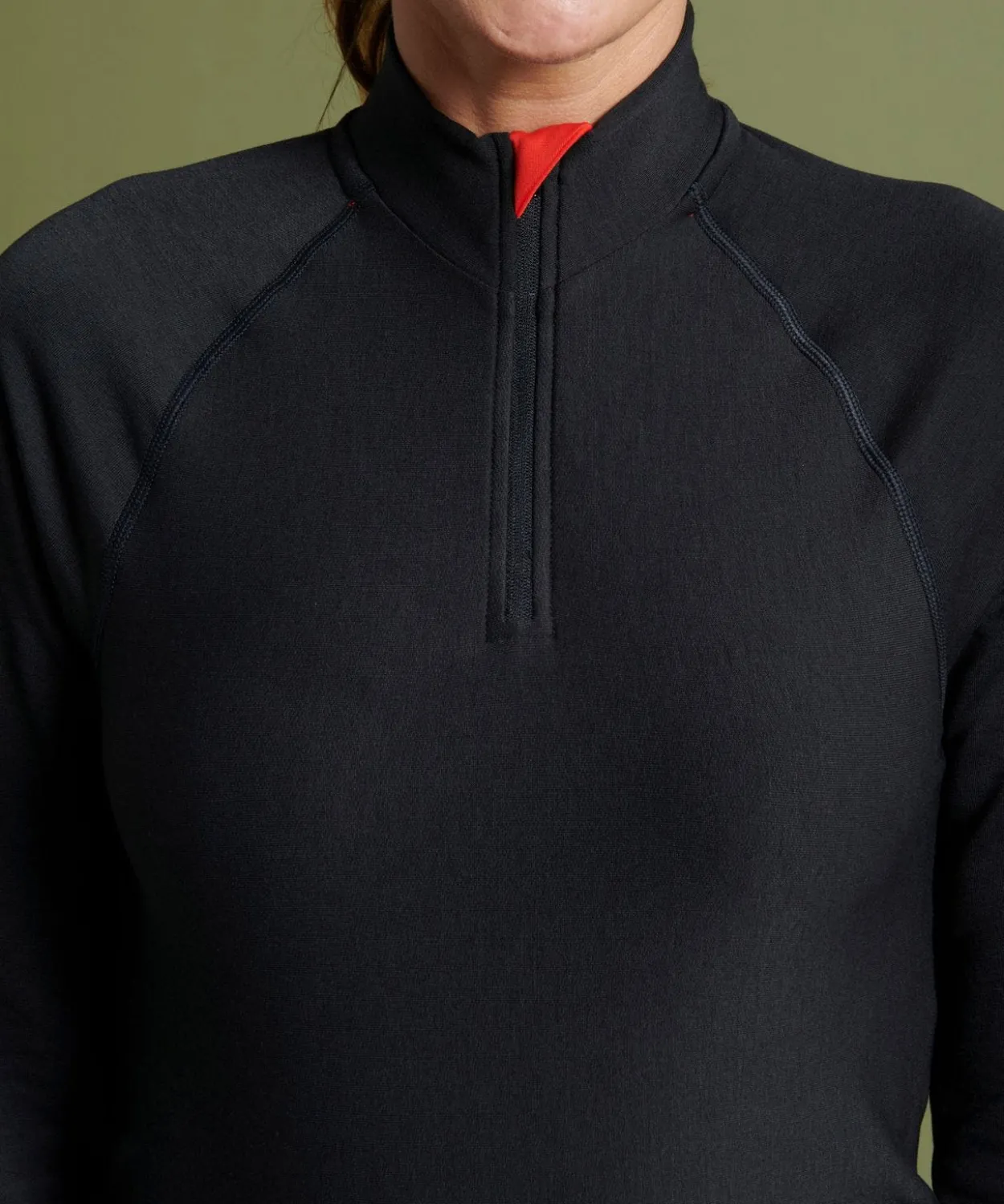 T-shirt col zippé Comfort Thermolactyl 5 femme
