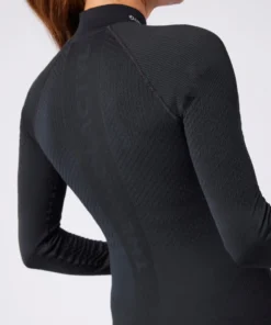 T-shirt col zippé Energy 3 Thermolactyl femme