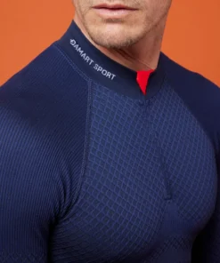 T-shirt col zippé Energy 3 Thermolactyl homme