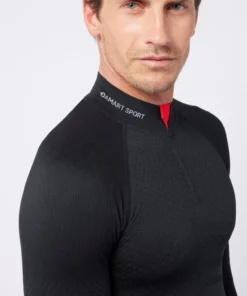 T-shirt col zippé Energy 3 Thermolactyl homme