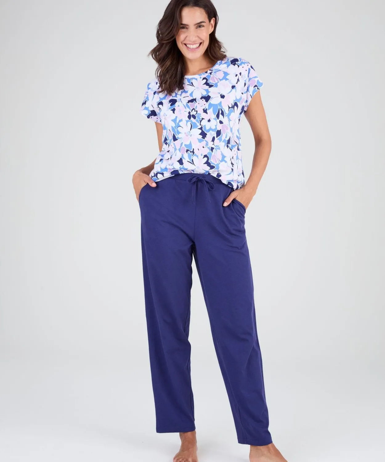 T-shirt de pyjama en pur coton