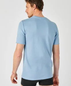 T-shirt double face col V Thermolactyl
