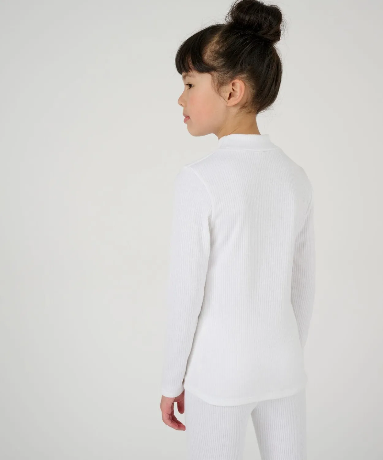 T-shirt enfant Thermolactyl col montant côtes molletonnées