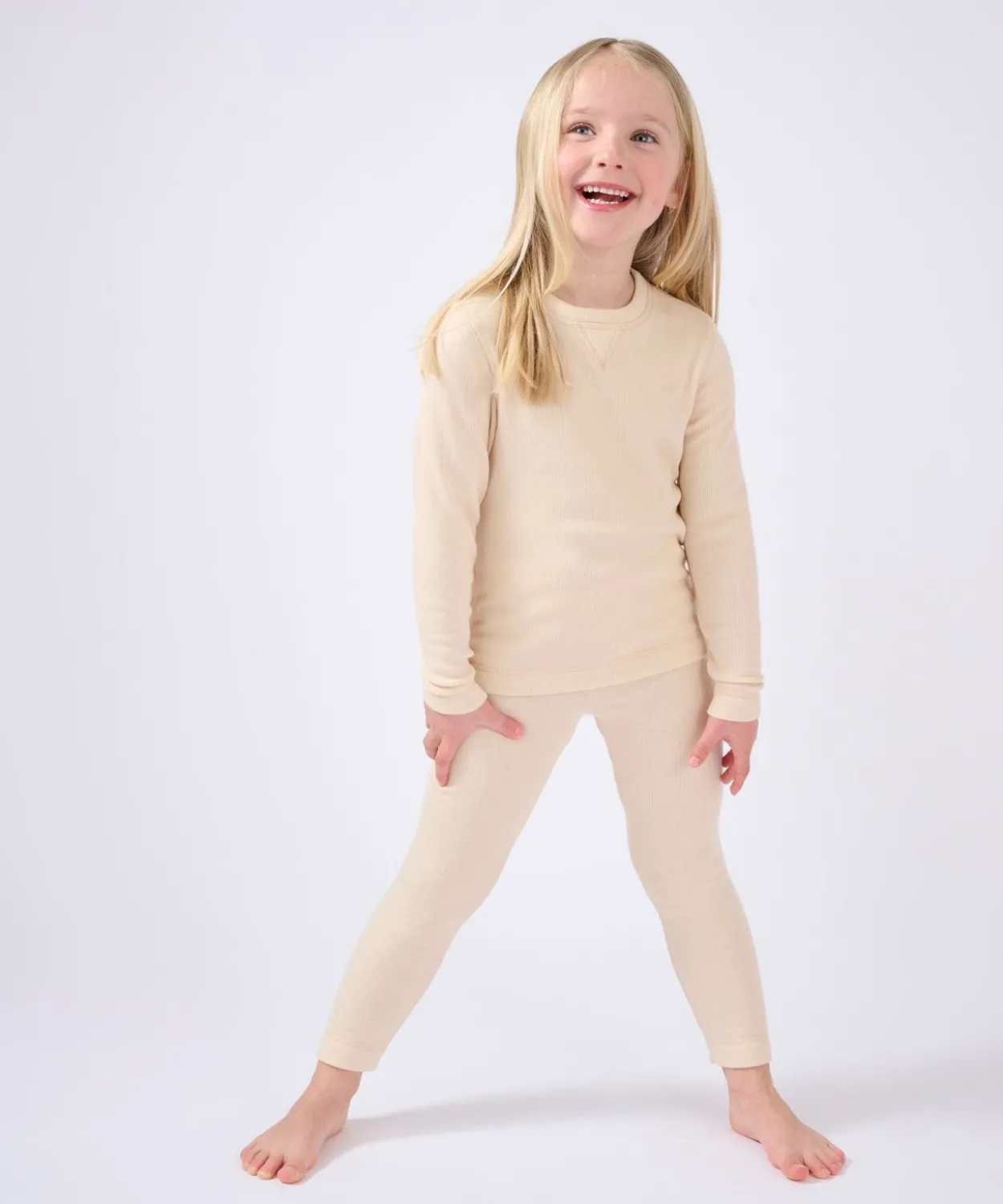 T-shirt enfant Thermolactyl Sensitive, molleton