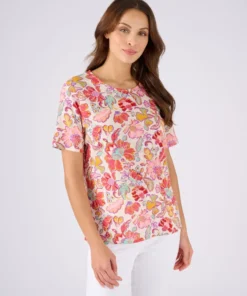 T-shirt en lin mélangé