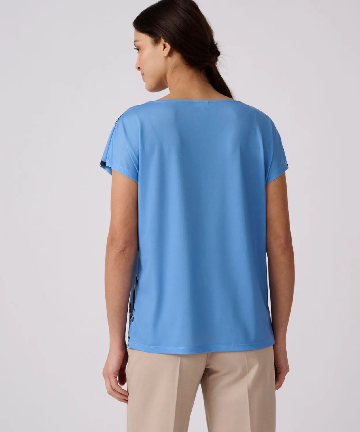 T-shirt en maille crêpe