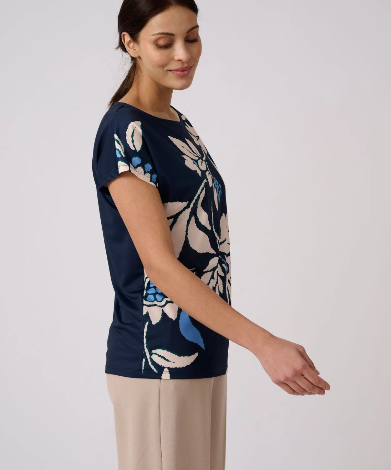T-shirt en maille crêpe