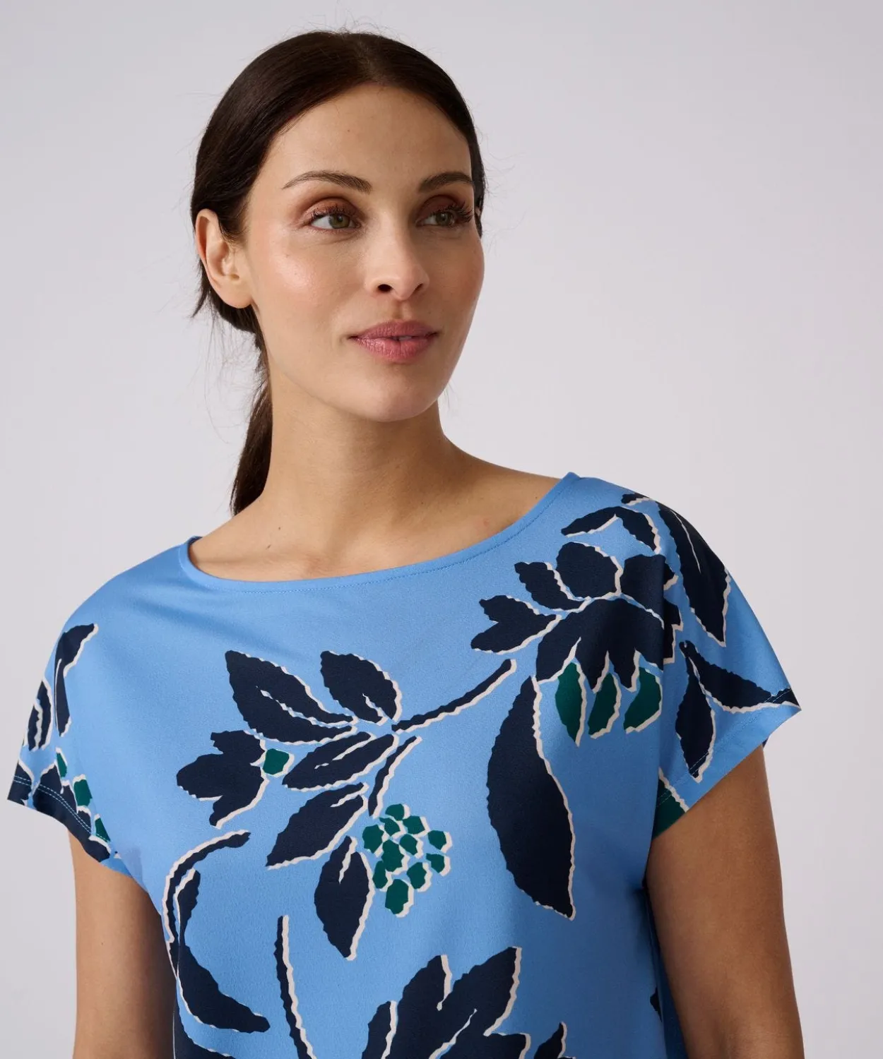 T-shirt en maille crêpe