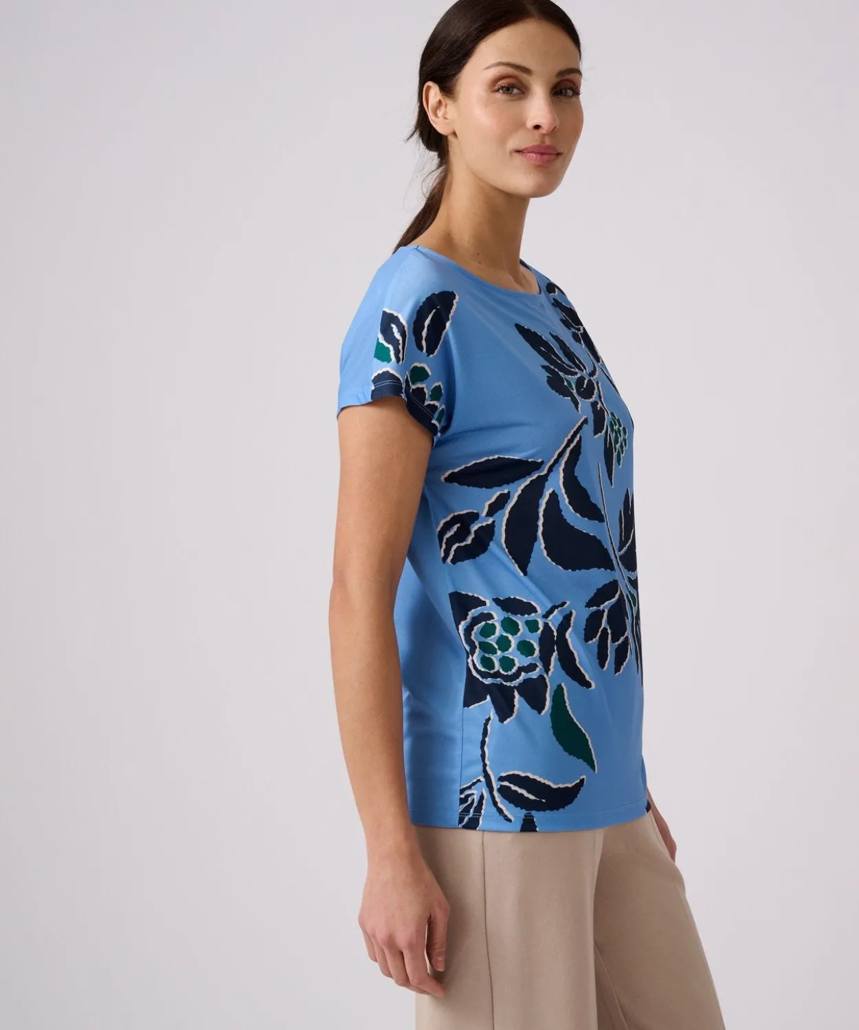 T-shirt en maille crêpe