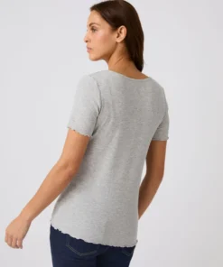 T-shirt Essential en fine côte