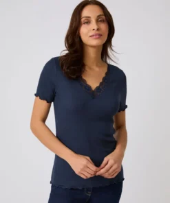 T-shirt Essential en fine côte