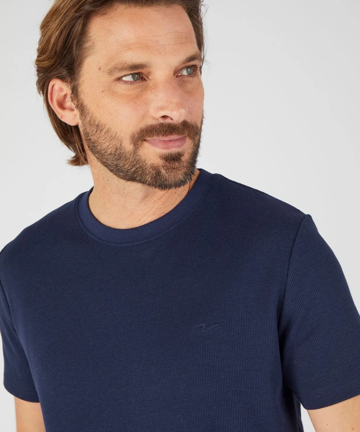T-shirt Essential en maille gaufrée