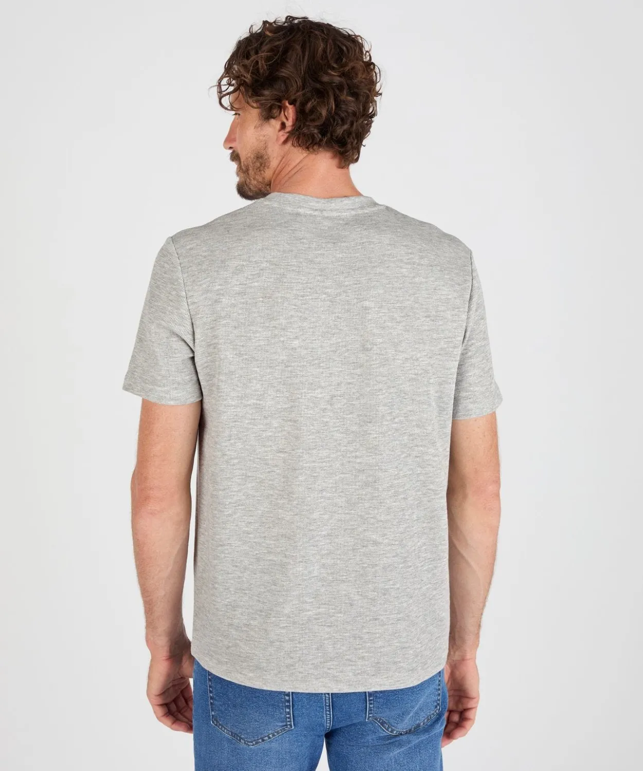 T-shirt Essential en maille gaufrée