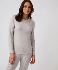T-shirt femme Thermolactyl Sensitive, molleton