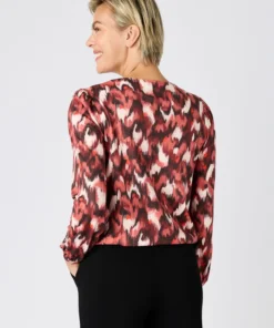 T-shirt imprimé maille chaude