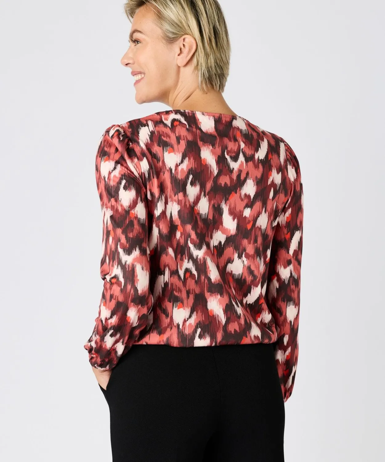 T-shirt imprimé maille chaude