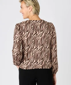 T-shirt imprimé maille chaude