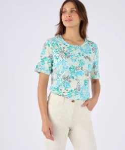 T-shirt imprimé pur coton