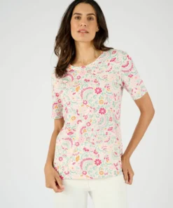 T-shirt imprimé pur coton