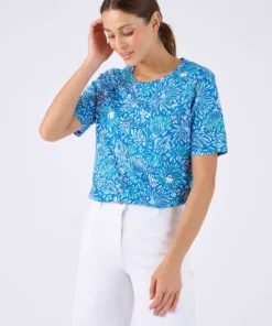 T-shirt imprimé pur coton