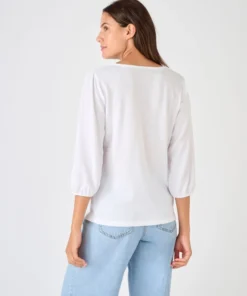 T-shirt maille texturée