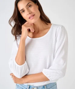 T-shirt maille texturée