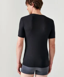 T-shirt manches courtes col V Thermolactyl Sensitive