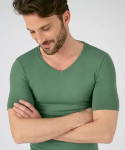 T-shirt manches courtes col V Thermolactyl Sensitive