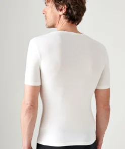 T-shirt manches courtes col V Thermolactyl Sensitive