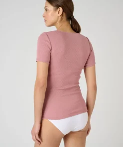 T-shirt manches courtes, maille ajourée Thermolactyl