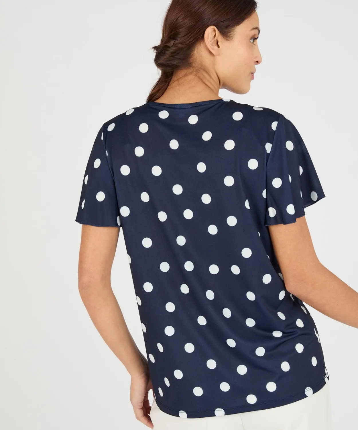 T-shirt manches courtes papillon