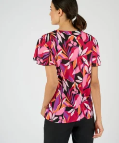 T-shirt manches courtes papillon