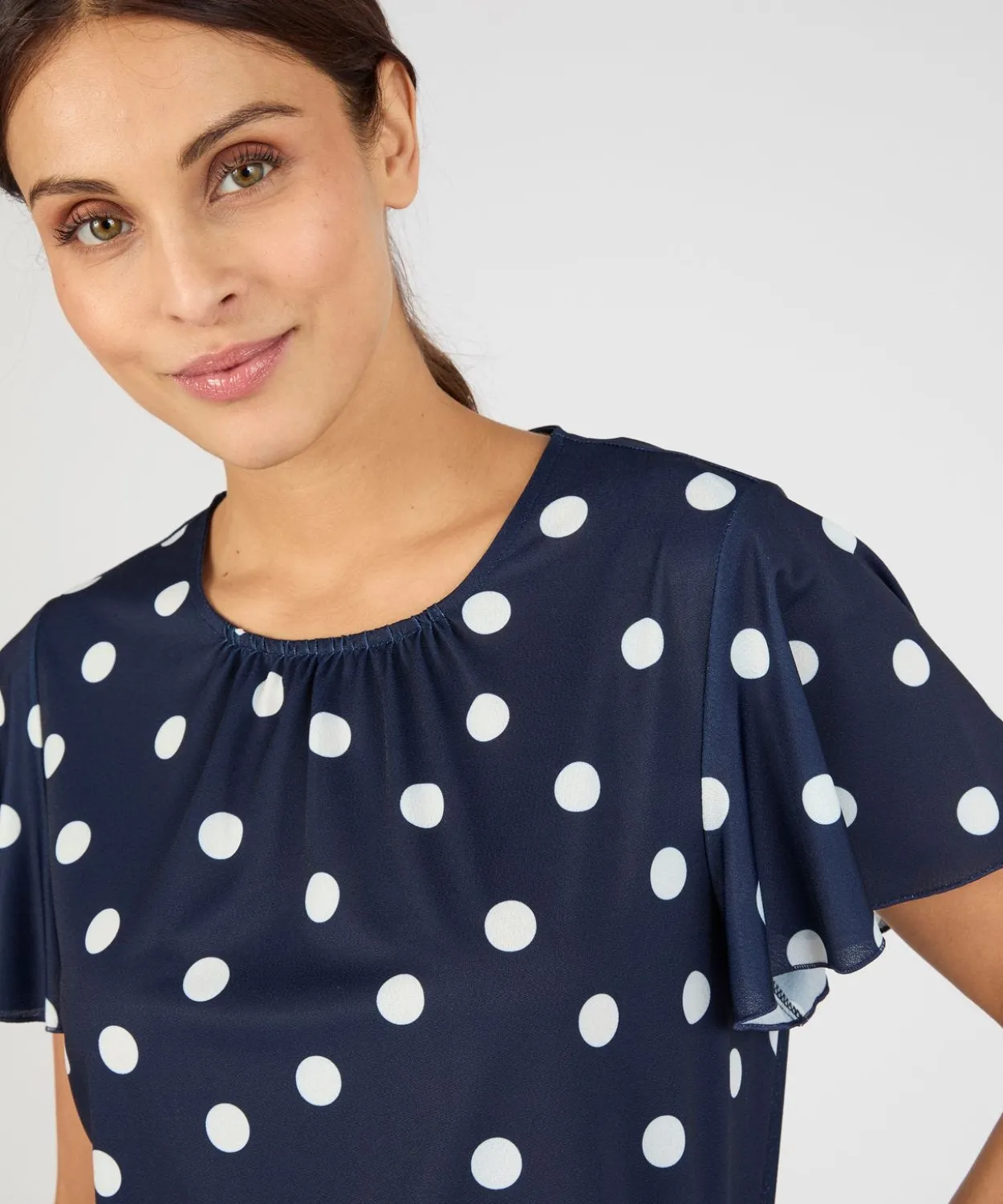 T-shirt manches courtes papillon