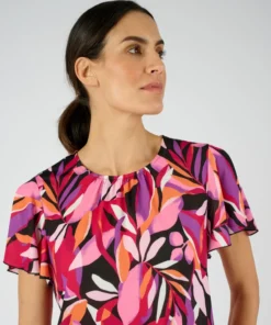 T-shirt manches courtes papillon