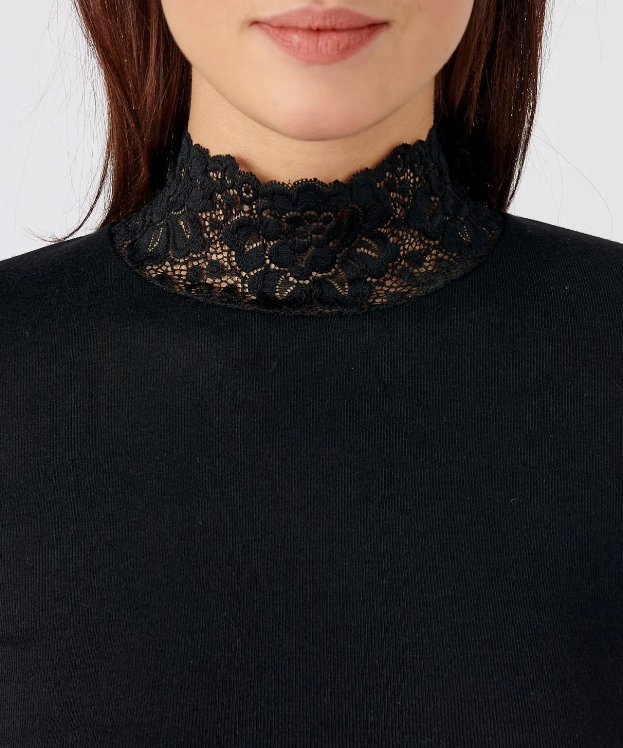 T-shirt manches longues fine côte Thermolactyl