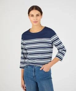 T-shirt marinière pur coton
