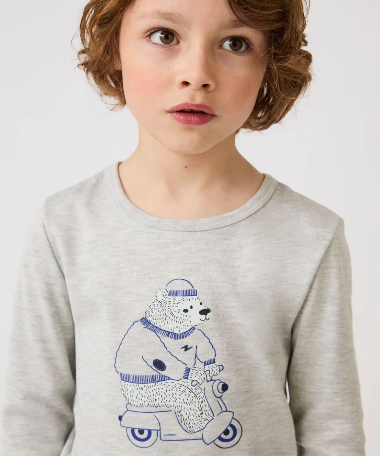 T-shirts Thermolactyl mixte enfant sérigraphiés